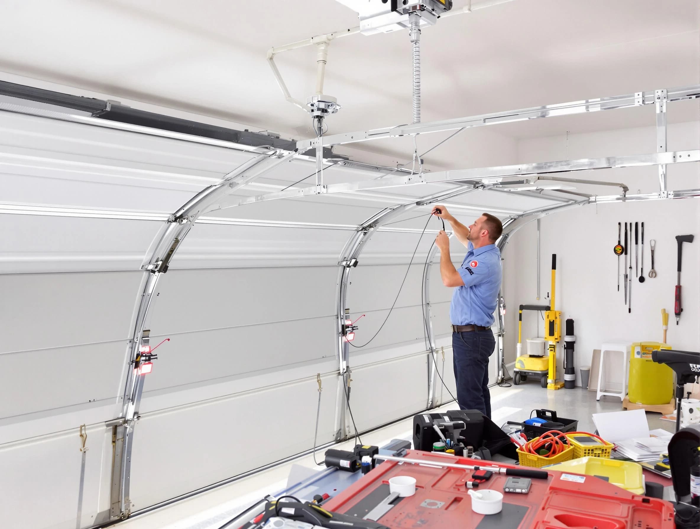 Garage door cable repair service by Aliquippa Garage Door Repair in Aliquippa