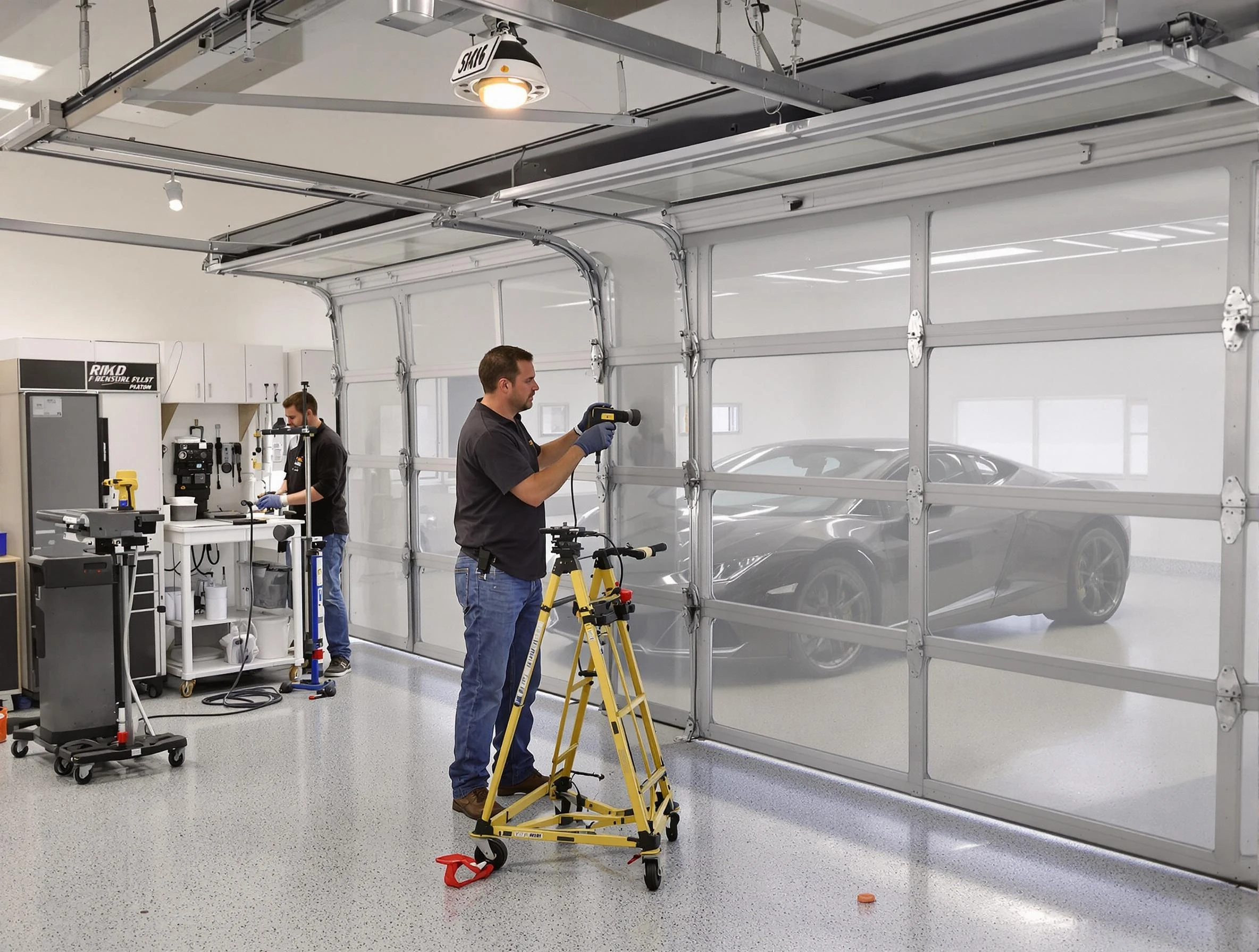 Garage Door Dents Repair in Aliquippa