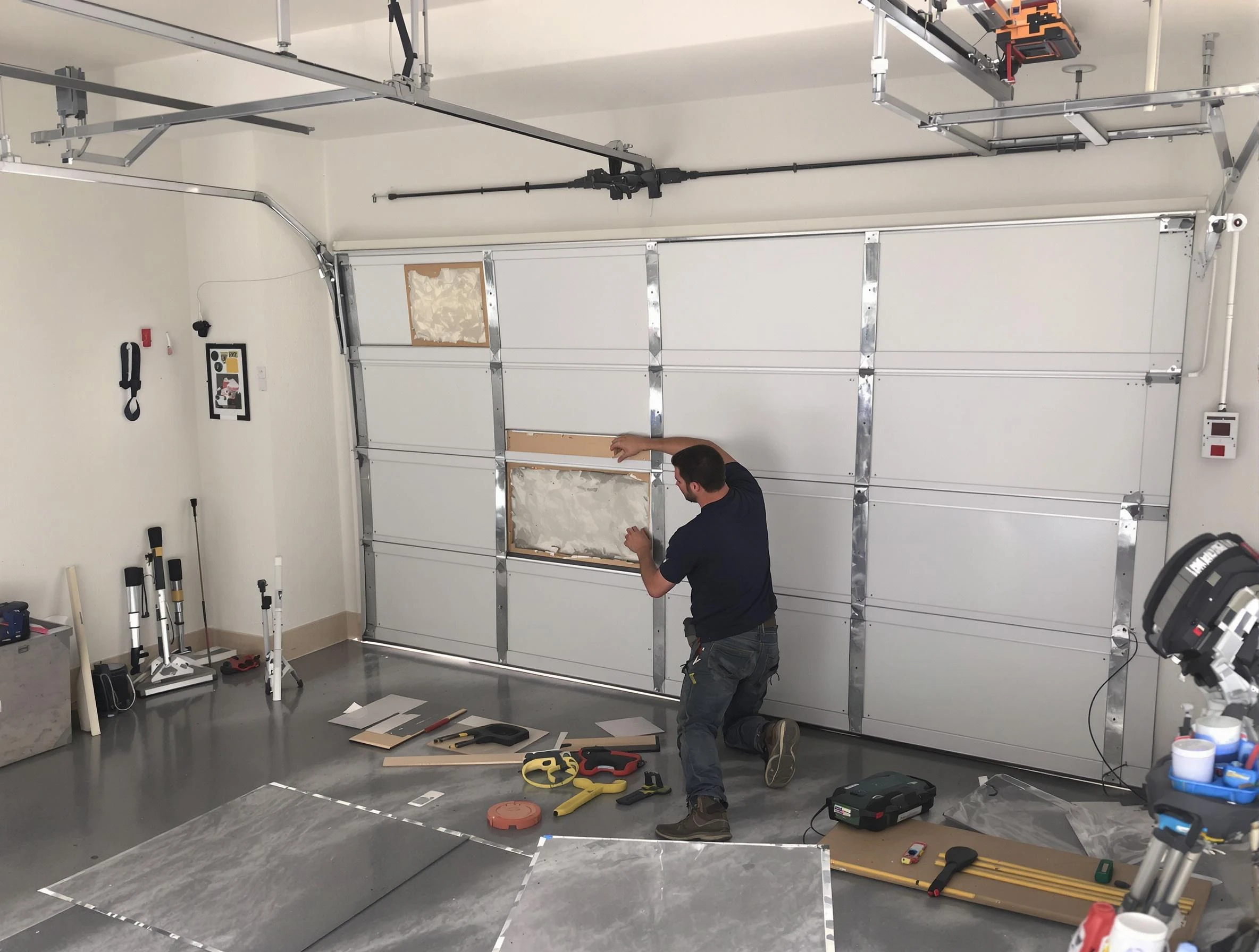 Garage Door Panel Repair in Aliquippa