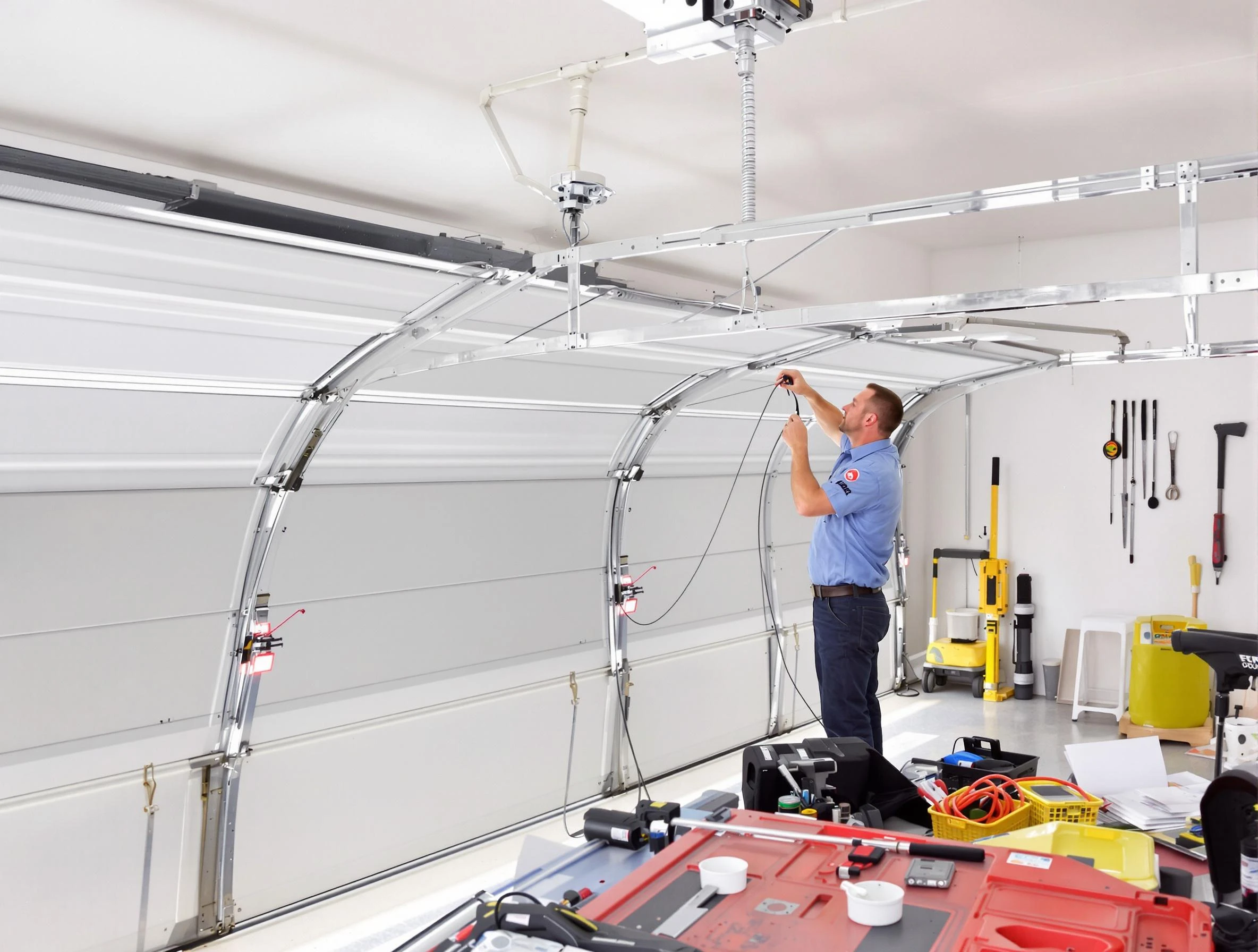 Garage door cable repair service by Aliquippa Garage Door Repair in Aliquippa